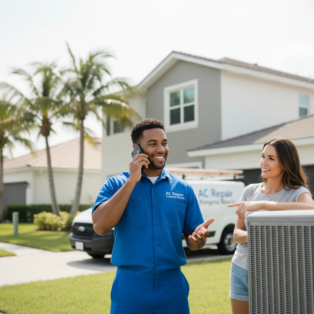 AC Repair Pompano Beach customer support in Woodsboro